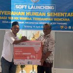 Sebanyak 163 KK Kampung Lubuk Sidup, Kecamatan Sekerak, menerima huntara dari Pemkab Aceh Tamiang, sebagai langkah pemulihan pasca bencana