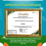 Pemkab Aceh Besar melalui Dinas Pangan kembali menorehkan prestasi dengan meraih penghargaan nasional dari Badan Pangan Nasional